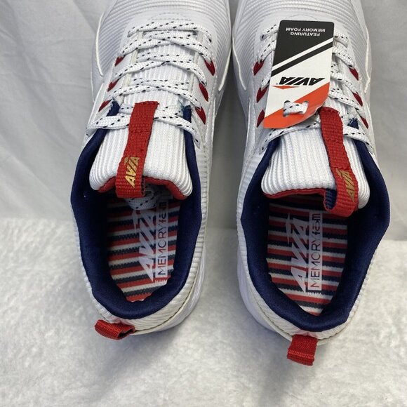 AVIA  Avi-Ryder Lace-up Walking Shoes Women Size 9M White-Multi New A5891WWRD - Picture 11 of 13